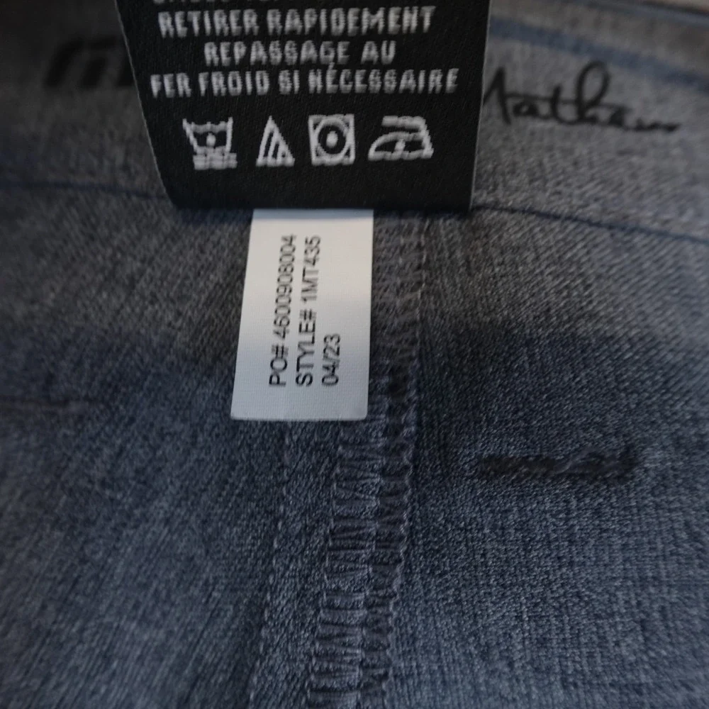 Travis Mathew Pants Mens Performance Golf Casual Gray 36x34 Open To Close - Picture 7 of 10